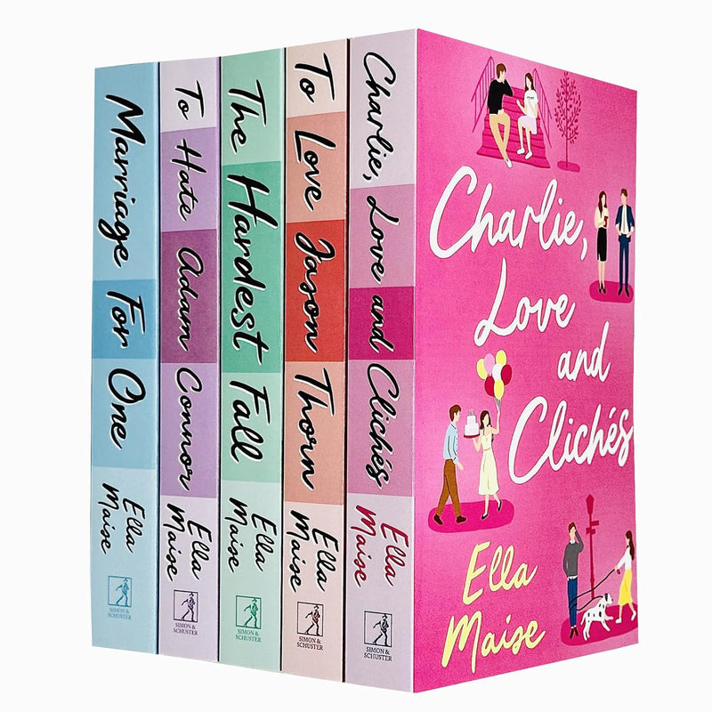 ["9789124339128", "adult fiction", "Adult Fiction (Top Authors)", "adult fiction book collection", "adult fiction books", "adult fiction collection", "Charlie Love and Cliches", "contemporary romance", "ella maise", "ella maise books", "ella maise collection", "ella maise series", "ella maise set", "Marriage for One", "new adult romance", "Romance", "romance books", "romance fiction", "Romance Novels", "Romance Stories", "The Hardest Fall", "To Hate Adam Connor", "To Love Jason Thorn"]