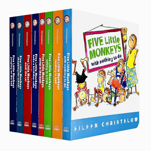 Five Little Monkeys Adventures 8 Books Collection Set By