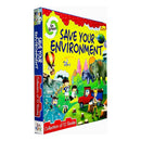 Save Your Environment collection of 12 books (Climate Change, Waste Management, Air Water and Noise Pollution, Renewable Energy,Rivers Nurture Us, Soil-Our Life Support System,Global Warming & More)