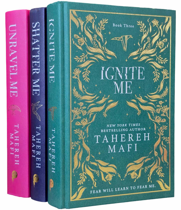 Shatter Me Collectors Edition By Tahereh Mafi 3 Books Collection Set (Shatter Me, Unravel Me and Ignite Me)