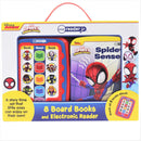 Marvel Spider-man - Spidey and His Amazing Friends- Me Reader Jr. Electronic Reader and 8 Sound Book Library - PI Kids: Me Reader Jr: 8 Board Books and Electronic Reader