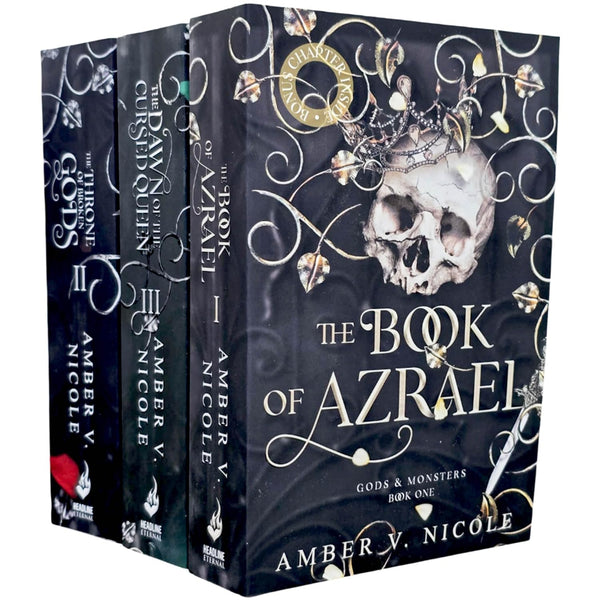 Gods & Monsters Series 3 Books Collection Set (The Book of Azrael, The Throne of Broken Gods, The Dawn of the Cursed Queen)