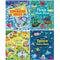 Usborne Maze Series 4 Books Collection Set (Superhero Mazes, Pirate Maze Book, Long Ago Mazes & Space Maze Book)