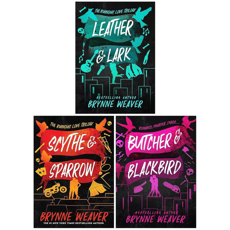 ["9780585441061", "Brynne Weaver", "Brynne Weaver books", "Brynne Weaver collection", "Brynne Weaver series", "Brynne Weaver set", "Butcher and Blackbird", "contemporary romance", "Crime", "Crime & mystery", "Crime and mystery", "crime books", "crime fiction", "crime mystery books", "crime mystery fiction", "crime thriller", "crime thriller books", "fantasy romance", "Leather & Lark", "new adult romance", "Romance", "romance books", "romance fiction", "Scythe & Sparrow", "serial killer"]