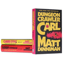 Dungeon Crawler Carl Series by Matt Dinniman 3 Books Collection Set (Books 1-3) (Dungeon Crawler Carl, Carl's Doomsday Scenario and The Dungeon Anarchist's Cookbook)