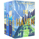 The Summer Suspense Mysteries Series by LJ Ross 4 Books Collection Set (The Cove, The Creek, The Bay and The Haven)
