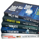 Freida McFadden Collection 5 Books Set (The Housemaid Is Watching, The Teacher, The Inmate, The Perfect Son and One by One)