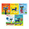Pete the Cat Series 5 Books Collection Set (Pete the Cat I Love My White Shoes, Rocking in My School Shoes, His Four Groovy Buttons, His Magic Sunglasses & The New Guy)