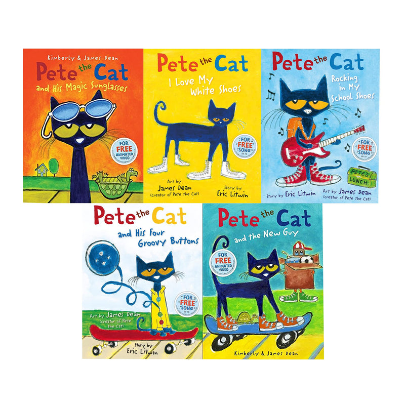 ["9789124236243", "axel scheffler", "children books", "children collection", "children pictureflat books", "Childrens Books (3-5)", "cl0-PTR", "eric litwin", "Infants", "james dean", "julia donalson", "junior books", "pete the cat", "pete the cat and his four groovy buttons", "Pete the Cat and his Magic Sunglasses", "Pete the Cat and the New Guy", "pete the cat book collection", "pete the cat books", "pete the cat collection", "pete the cat i love my white shoes", "pete the cat merchandise", "pete the cat rocking in my school shoes", "pete the cat series", "pictureflat books"]
