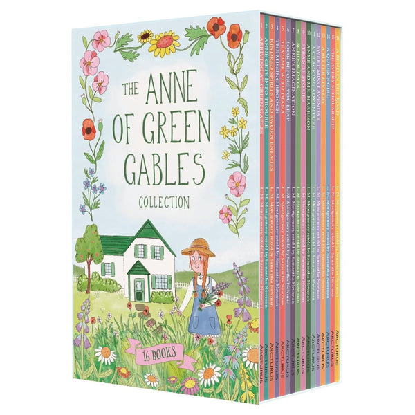 The Anne of Green Gables Collection: Adapted for Younger Readers (16-Book Box Set) (Arcturus Retold Classics)