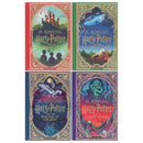 Harry Potter MinaLima and Interactive Collectors Edition (Volume 1-4) by J.K. Rowling: 4 Books Collection Set (Philosopher's Stone, Chamber of Secrets, The Prisoner of Azkaban and Goblet of Fire)