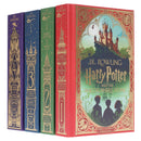 Harry Potter MinaLima and Interactive Collectors Edition (Volume 1-4) by J.K. Rowling: 4 Books Collection Set (Philosopher's Stone, Chamber of Secrets, The Prisoner of Azkaban and Goblet of Fire)
