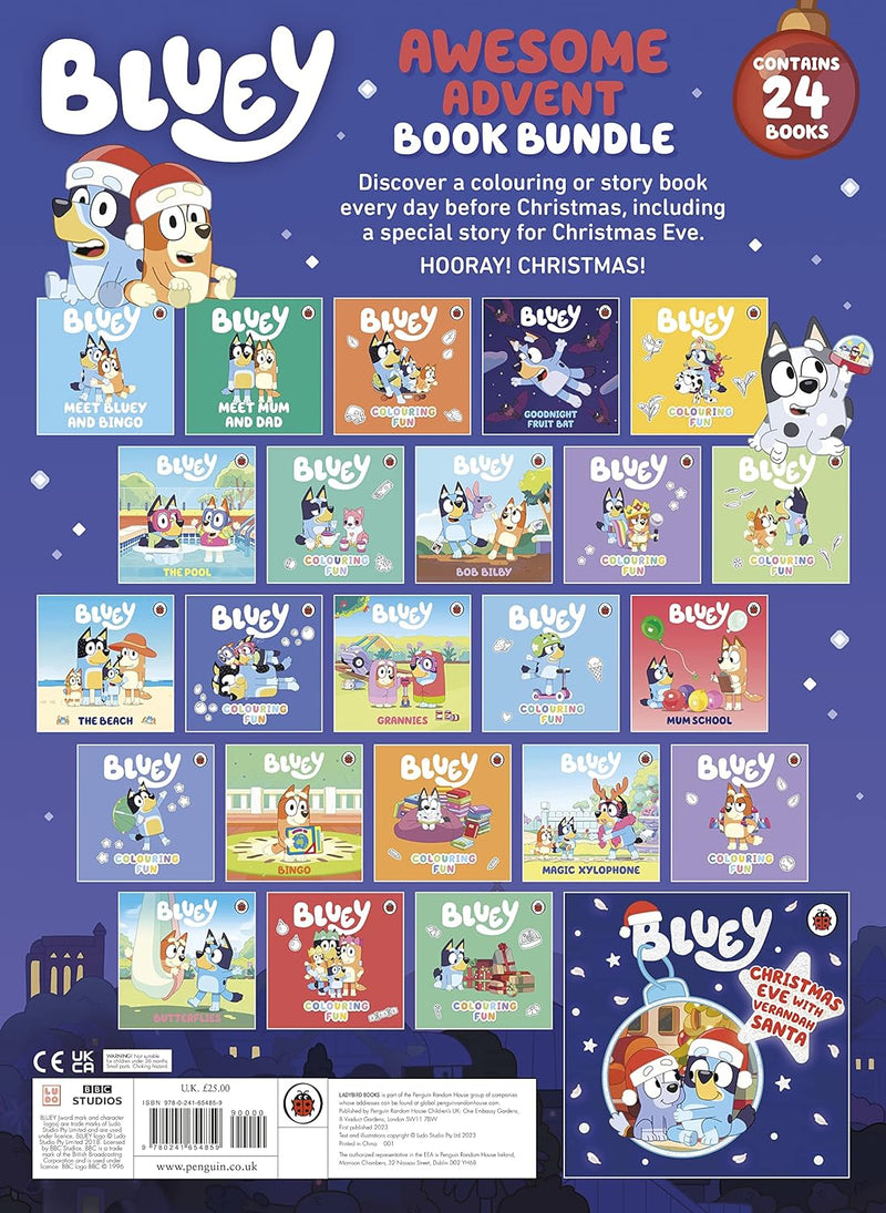 ["9780241654859", "advent calendar", "Bandit", "Bingo", "bluey", "bluey advent calendar", "bluey books", "bluey lets do this", "bluey set", "Bluey: Little Library", "Children Box Set", "children picture books", "children picture books set", "Children Story Books", "childrens books", "Childrens Books (0-3)", "Childrens Books (3-5)", "Childrens Box Set", "Childrens Collection", "Chilli", "Honey and Chloe", "Indy and Rusty", "Little Library", "Lucky and Mackenzie", "Picture Books", "Snickers and Coco", "Story Books"]