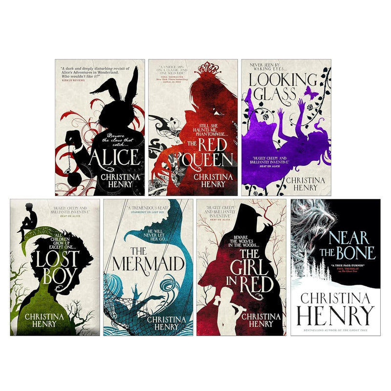 ["9780678468692", "Adult Fiction (Top Authors)", "Alice", "Alice Series", "Christina Henry", "Christina Henry Book Collection", "Christina Henry Book Collection Set", "Christina Henry Book Set", "Christina Henry Books", "Chronicles of Alice Book Collection", "Chronicles of Alice Book Set", "Chronicles of Alice Books", "Ghost Books", "Girl in Red", "Horror Books", "Lost Boy", "near the bone", "Red Queen", "the ghost tree", "The Mermaid", "young adult", "young adults"]
