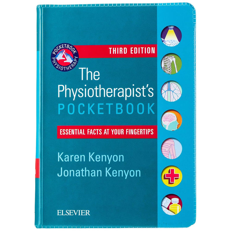 ["9780702055065", "educational book", "educational books", "educational resources", "for physiotherapists", "Jonathan Kenyon", "Karen Kenyon", "pathologies", "physiotherapy", "physiotherapy books", "physiotherapy resources", "Pocketbooks", "The Physiotherapist's Pocketbook"]