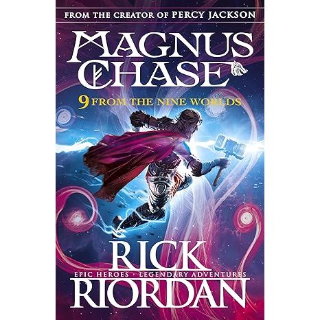 ["9 From the Nine Worlds: Magnus Chase and the Gods of Asgard by Rick Riordan", "9780241359433", "adventure stories", "Adventure Stories & Action", "Books on Religion & Spirituality for Young Adults", "Children's Books on Religions", "Fantasy & magical realism", "Fantasy Adventure for Children", "Magnus Chase And The Gods Of Asgard"]