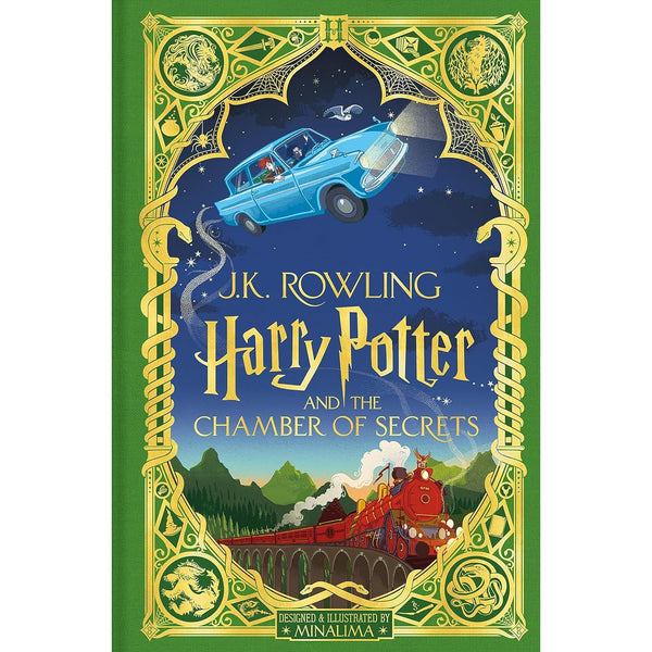 Harry Potter and the Chamber of Secrets: MinaLima Edition: Minalima Illustrated Edition (Harry Potter, 2)