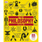 The Philosophy Book, The Psychology Book, The Politics Book 3 Books Collection Set