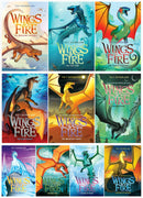 Wings of Fire Series 1-10 Books Collection Set (The Brightest Night, The Dark Secret, The Hidden Kingdom, The Lost Hair, The Dragonet Prophecy & More)