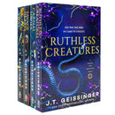Queens and Monsters Series by J. T. Geissinger 4 Books Collection Set (Ruthless Creatures, Carnal Urges, Savage Hearts & Brutal Vows)