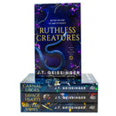 Queens and Monsters Series by J. T. Geissinger 4 Books Collection Set (Ruthless Creatures, Carnal Urges, Savage Hearts & Brutal Vows)