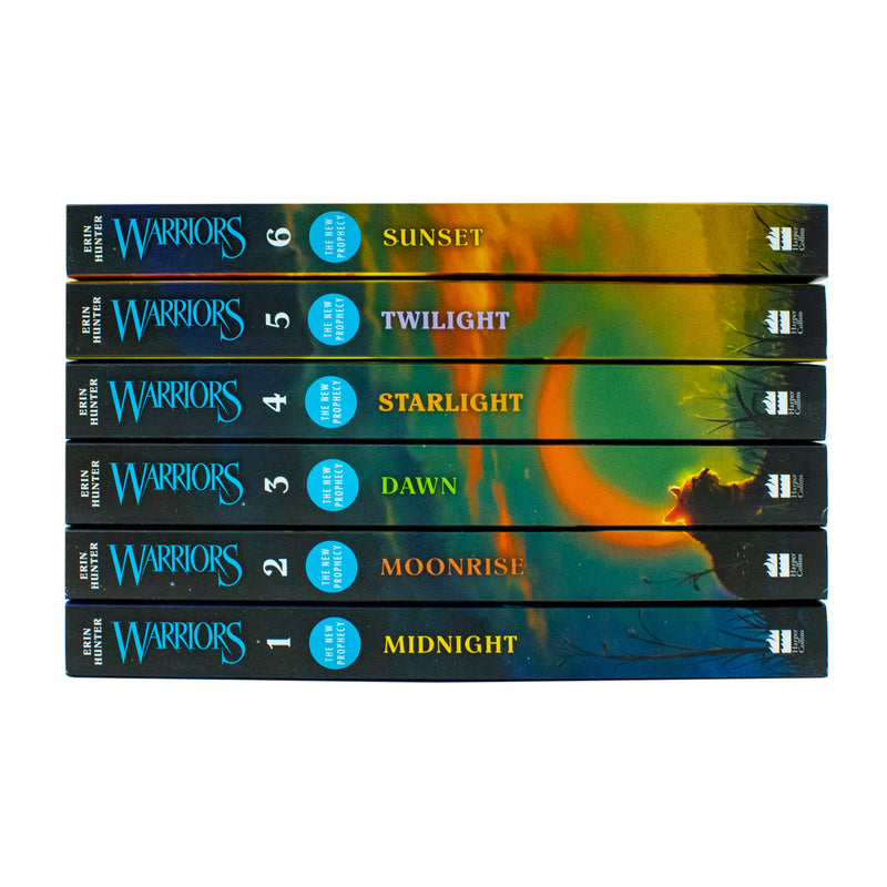 Warriors Cats Series 2 The New Prophecy By Erin Hunter 6 Books Set
