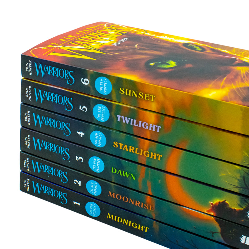 Warriors Cats Series 2 The New Prophecy By Erin Hunter 6 Books Set