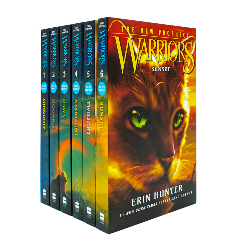Warriors Cats Series 2 The New Prophecy By Erin Hunter 6 Books Set