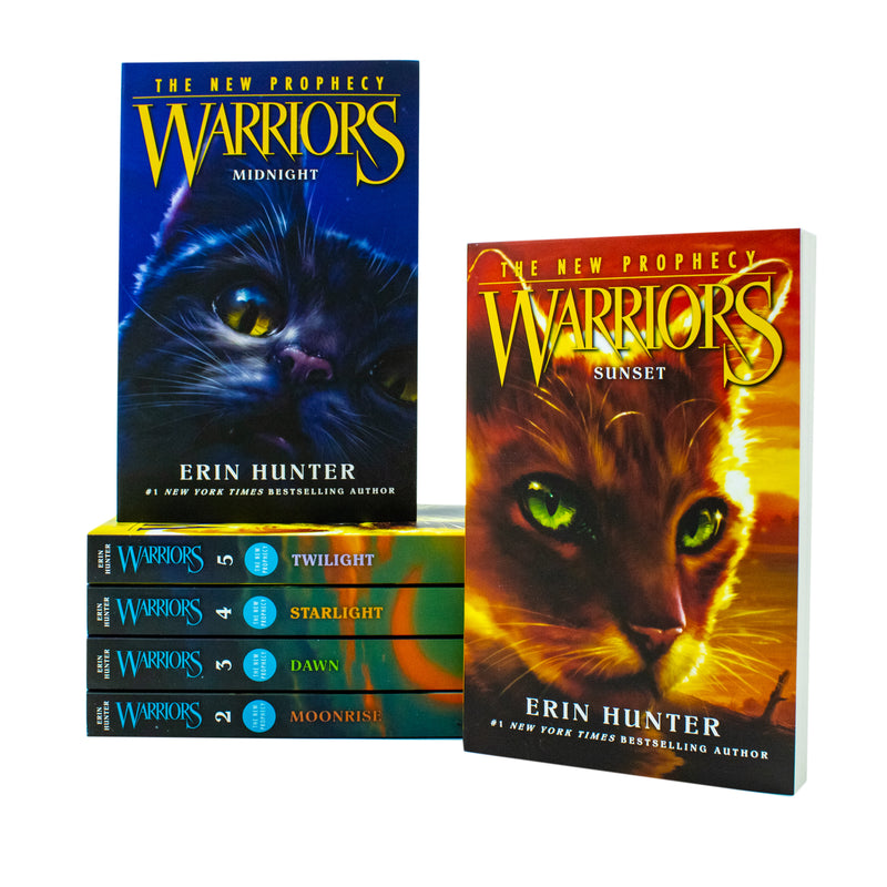Warriors Cats Series 2 The New Prophecy By Erin Hunter 6 Books Set