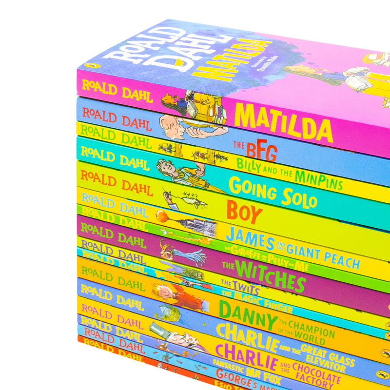 Roald Dahl Collection 16 Books Set Classic Kids | Classic Children's S