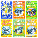 Spy Pups Series Andrew Cope Collection 6 Books Set - Circus Act Treasure Quest Training School Pri..