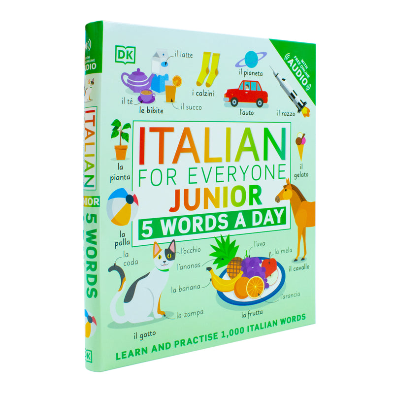 ["5 words a day", "9780241491409", "childrens books", "Childrens Books (5-7)", "Childrens Educational", "Childrens Educational Books", "childrens learning", "dk", "dk books", "dk books set", "dk children", "dk children books", "dk collection", "Italian", "Italian for Everyone", "Italian language", "junior books", "KS1", "learn", "learning languages"]