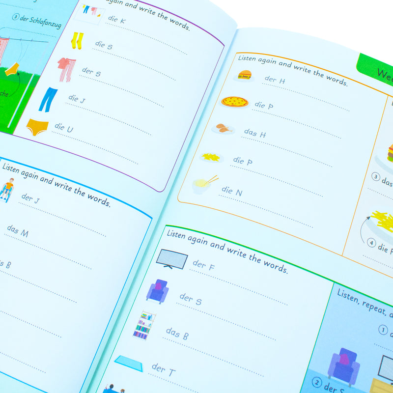 ["5 words a day", "9780241491416", "childrens books", "Childrens Books (5-7)", "Childrens Educational", "Childrens Educational Books", "childrens learning", "dk", "dk books", "dk books set", "dk children", "dk children books", "dk collection", "German", "German for Everyone", "German language", "junior books", "KS1", "learning languages"]