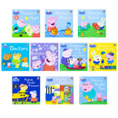 Peppa Pig 10 Books Collection Set – George’s Friend, Doctor Stories & Picture Story Collection for Kids