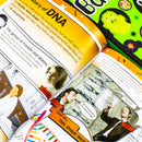 DK Seriously Brilliant Biology 3 Books Box Set and 1 Poster (The Body Book, The DNA Book and The Bacteria Book)