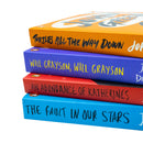 John Green Collection 4 Books Set (The Fault in Our Stars, An Abundance of Katherines, Will Grayson, Will Grayson, Turtles all the Way Down)