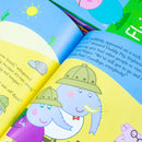 Peppa Pig 10 Book Children Collection Set – Peppa Goes Around the World & Fun Story Adventures for Kids