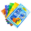 Montgomery Bonbon Series 5 Books Collection Set By Alasdair Beckett-King (Murder at the Museum, Death at the Lighthouse, Mystery at the Manor, Sabotage at Sea, Scandal on the Stage)