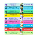 Bridgerton Family Book Series Complete Books 1 - 9 Collection Set by Julia Quinn NETFLIX