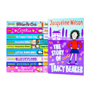 Jacqueline Wilson 10 Books Collection Set (Double Act, Candyfloss, Cookie, Little Darlings, Best Friends, The Butterfly Club and MORE)