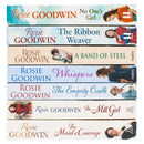 Rosie Goodwin 7 Books Collection Set (No One’s Girl, The Ribbon Weaver, A Band of Steel, Whispers, The Empty Cradle, The Mill Girl, The Maid's Courage)