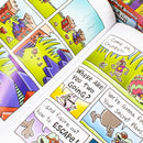Dog Man Series 11-14 Collection 4 Books Set By Dav Pilkey (Twenty Thousand Fleas Under the Sea, The Scarlet Shedder, Big Jim Begins, Big Jim Believes)