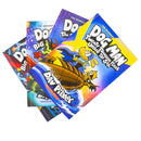 Dog Man Series 11-14 Collection 4 Books Set By Dav Pilkey (Twenty Thousand Fleas Under the Sea, The Scarlet Shedder, Big Jim Begins, Big Jim Believes)