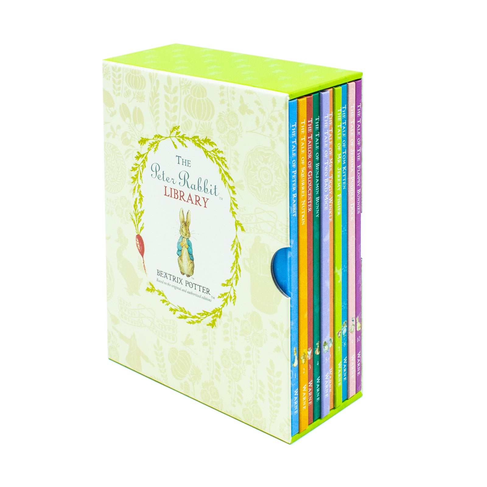 英絵本ハードカバーThe Peter Rabbit Library 10冊セット The Peter Rabbit Library by Beatrix Potter – 10 Book Collection