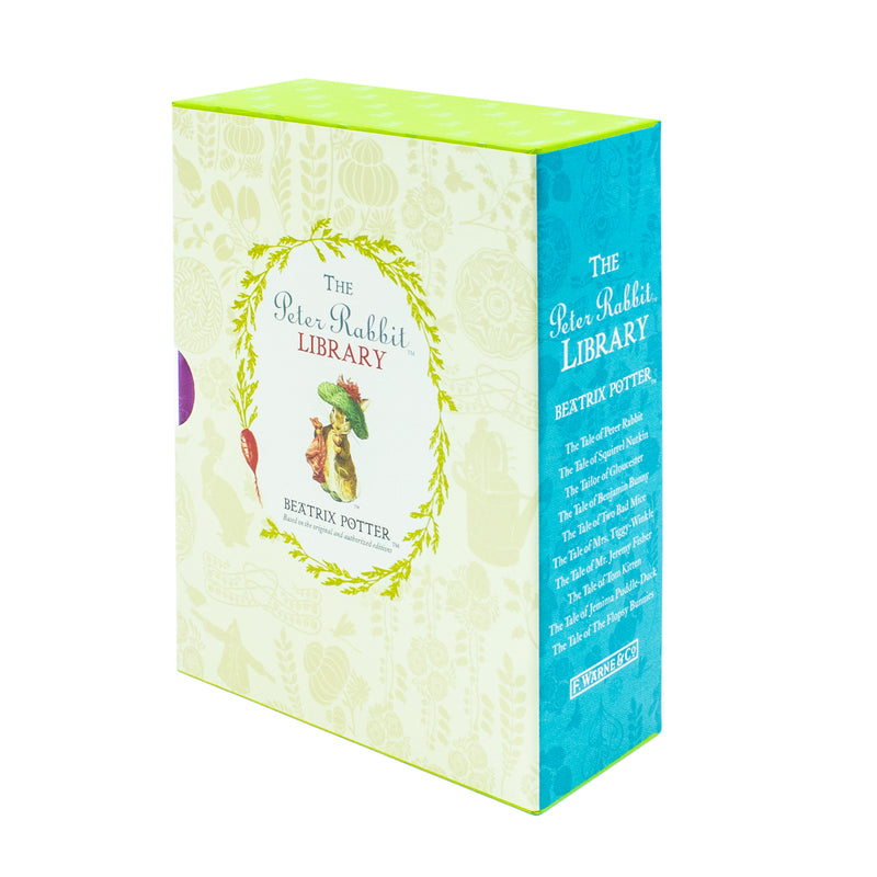 ["9780723277347", "beatrix potter", "beatrix potter peter rabbit books", "books for children", "Children Book", "children book set", "children collection", "Children Story Books", "Childrens Box Set", "peter rabbit", "peter rabbit books set", "peter rabbit box set", "peter rabbit collection", "peter rabbit library", "Peter rabbit library 10 books set", "peter rabbit picture book", "the peter rabbit", "The Tailor of Gloucester", "The Tale of Jemima Puddle-Duck", "The Tale of Mr. Jeremy Fisher", "The Tale of Mrs. Twiggy Winkle", "The Tale of Peter Rabbit", "The Tale of Squirrel Nutkin", "The Tale of The Flopsy Bunnies", "The Tale of Tom Kitten", "The Tale of Two Bad Mice", "the tales of beatrix potter", "the world of beatrix potter", "the world of peter rabbit and friends", "the world of peter rabbit by beatrix potter", "warne"]