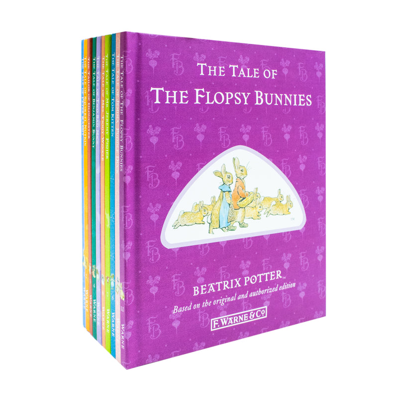 ["9780723277347", "beatrix potter", "beatrix potter peter rabbit books", "books for children", "Children Book", "children book set", "children collection", "Children Story Books", "Childrens Box Set", "peter rabbit", "peter rabbit books set", "peter rabbit box set", "peter rabbit collection", "peter rabbit library", "Peter rabbit library 10 books set", "peter rabbit picture book", "the peter rabbit", "The Tailor of Gloucester", "The Tale of Jemima Puddle-Duck", "The Tale of Mr. Jeremy Fisher", "The Tale of Mrs. Twiggy Winkle", "The Tale of Peter Rabbit", "The Tale of Squirrel Nutkin", "The Tale of The Flopsy Bunnies", "The Tale of Tom Kitten", "The Tale of Two Bad Mice", "the tales of beatrix potter", "the world of beatrix potter", "the world of peter rabbit and friends", "the world of peter rabbit by beatrix potter", "warne"]