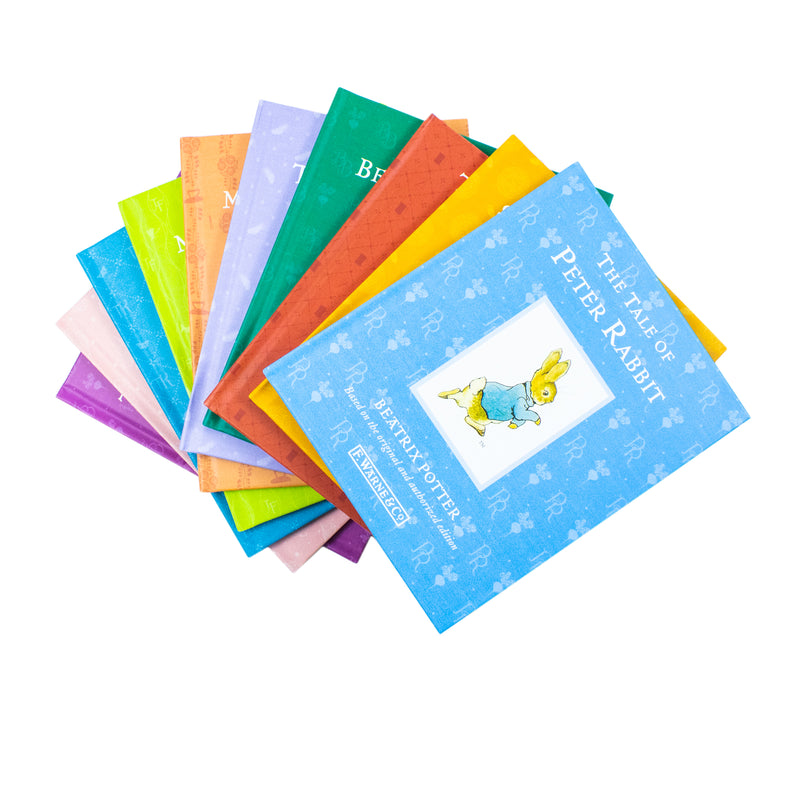 ["9780723277347", "beatrix potter", "beatrix potter peter rabbit books", "books for children", "Children Book", "children book set", "children collection", "Children Story Books", "Childrens Box Set", "peter rabbit", "peter rabbit books set", "peter rabbit box set", "peter rabbit collection", "peter rabbit library", "Peter rabbit library 10 books set", "peter rabbit picture book", "the peter rabbit", "The Tailor of Gloucester", "The Tale of Jemima Puddle-Duck", "The Tale of Mr. Jeremy Fisher", "The Tale of Mrs. Twiggy Winkle", "The Tale of Peter Rabbit", "The Tale of Squirrel Nutkin", "The Tale of The Flopsy Bunnies", "The Tale of Tom Kitten", "The Tale of Two Bad Mice", "the tales of beatrix potter", "the world of beatrix potter", "the world of peter rabbit and friends", "the world of peter rabbit by beatrix potter", "warne"]
