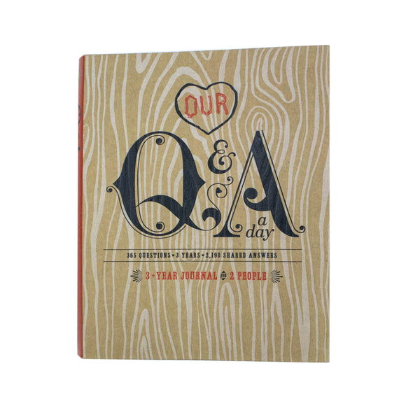 Our Q and A a Day: 3-Year Journal for 2 People (Q&A a Day)