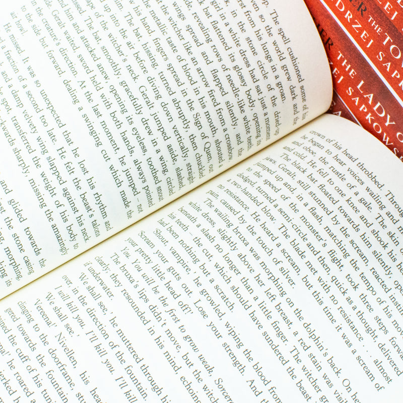 ["9781399623087", "adult fiction", "Adult Fiction (Top Authors)", "andrzej sapkowski", "andrzej sapkowski books", "andrzej sapkowski books set", "andrzej sapkowski new books", "andrzej sapkowski witcher collection", "andrzej sapkowski witcher series", "andrzej sapkowski witcher series new books", "baptism of fire", "blood of elves", "cl0-VIR", "season of storms", "sword of destiny", "the lady of the lake", "the last wish", "the tower of the swallow", "time of contempt", "witcher series", "witcher series netflix"]