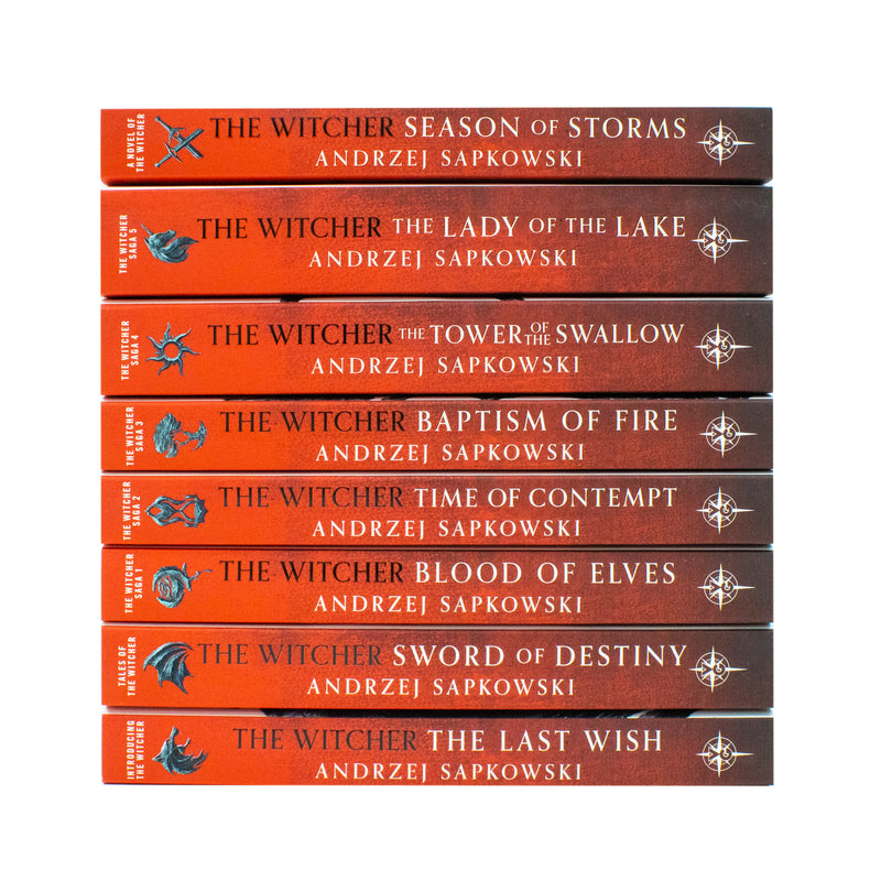 ["9781399623087", "adult fiction", "Adult Fiction (Top Authors)", "andrzej sapkowski", "andrzej sapkowski books", "andrzej sapkowski books set", "andrzej sapkowski new books", "andrzej sapkowski witcher collection", "andrzej sapkowski witcher series", "andrzej sapkowski witcher series new books", "baptism of fire", "blood of elves", "cl0-VIR", "season of storms", "sword of destiny", "the lady of the lake", "the last wish", "the tower of the swallow", "time of contempt", "witcher series", "witcher series netflix"]